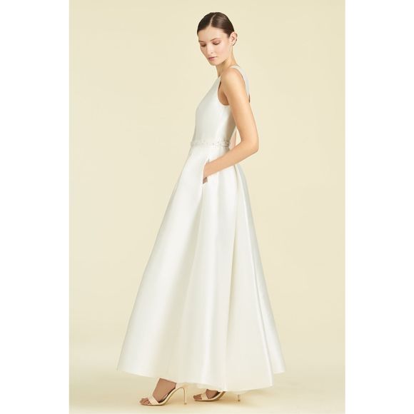 Sachin & Babi Kathryn Satin Ballgown - Picture 3 of 13